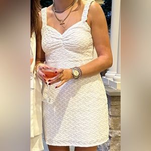 Mink Pink white mini dress